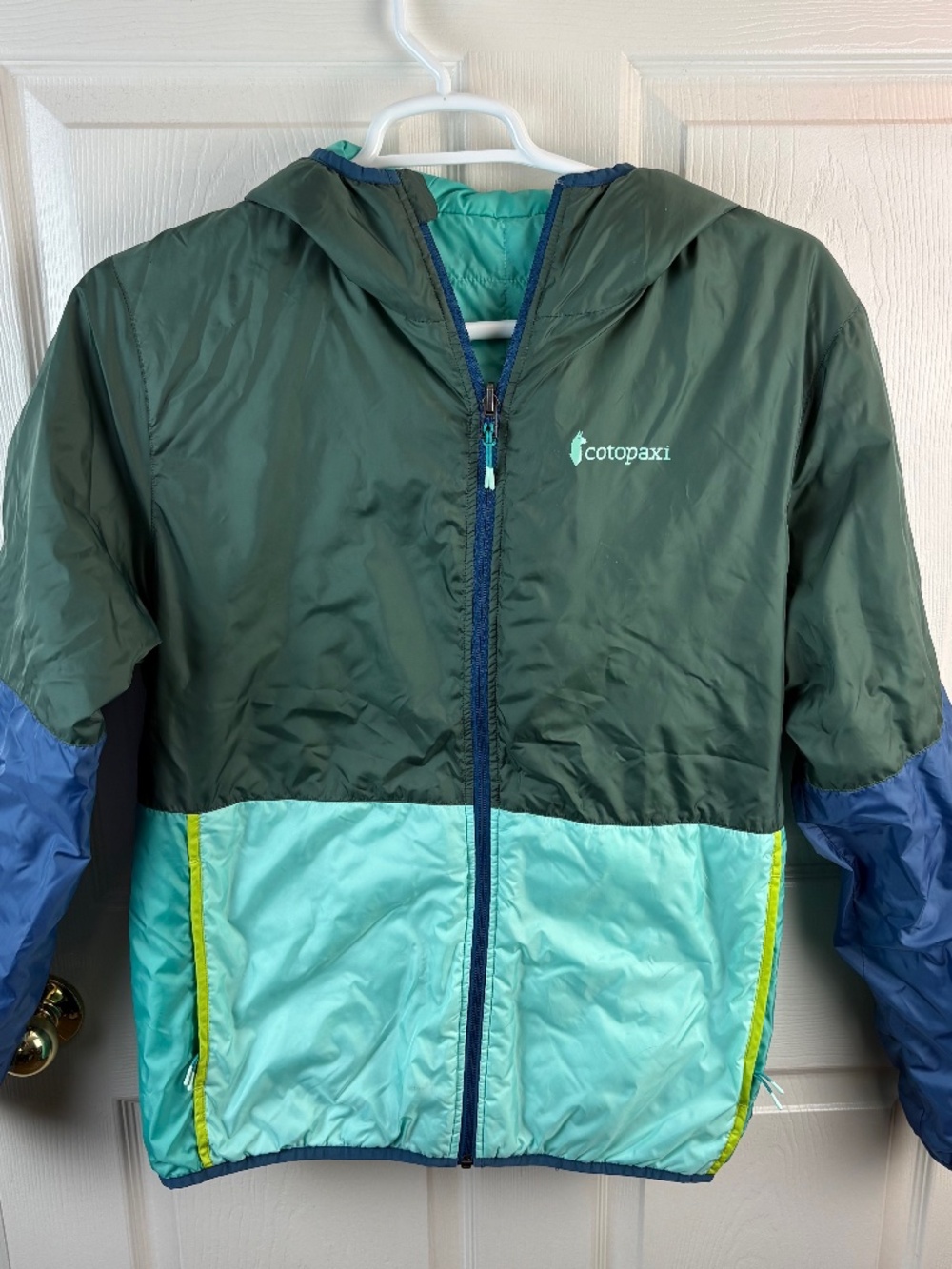 Cotopaxi Teca Cálido Full Zip Hooded Reversible Jacket
